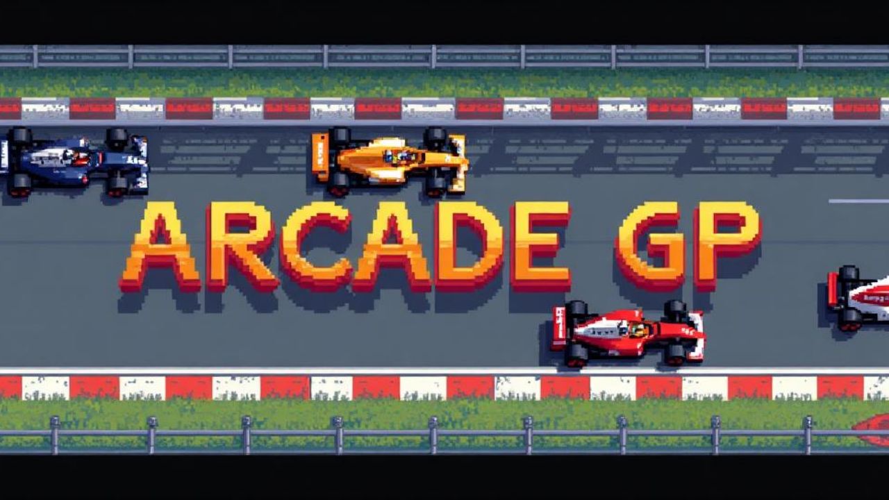 Arcade GP gameplay artwork