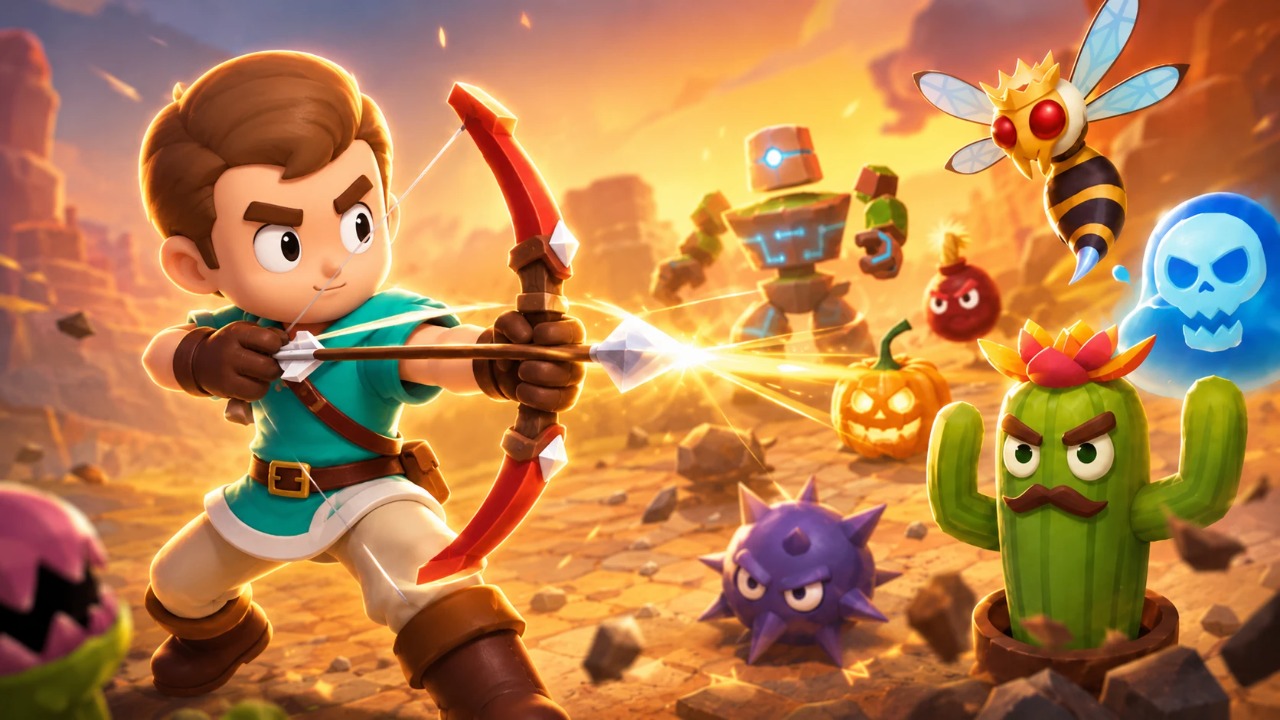 Archer: Dungeon Hero gameplay artwork
