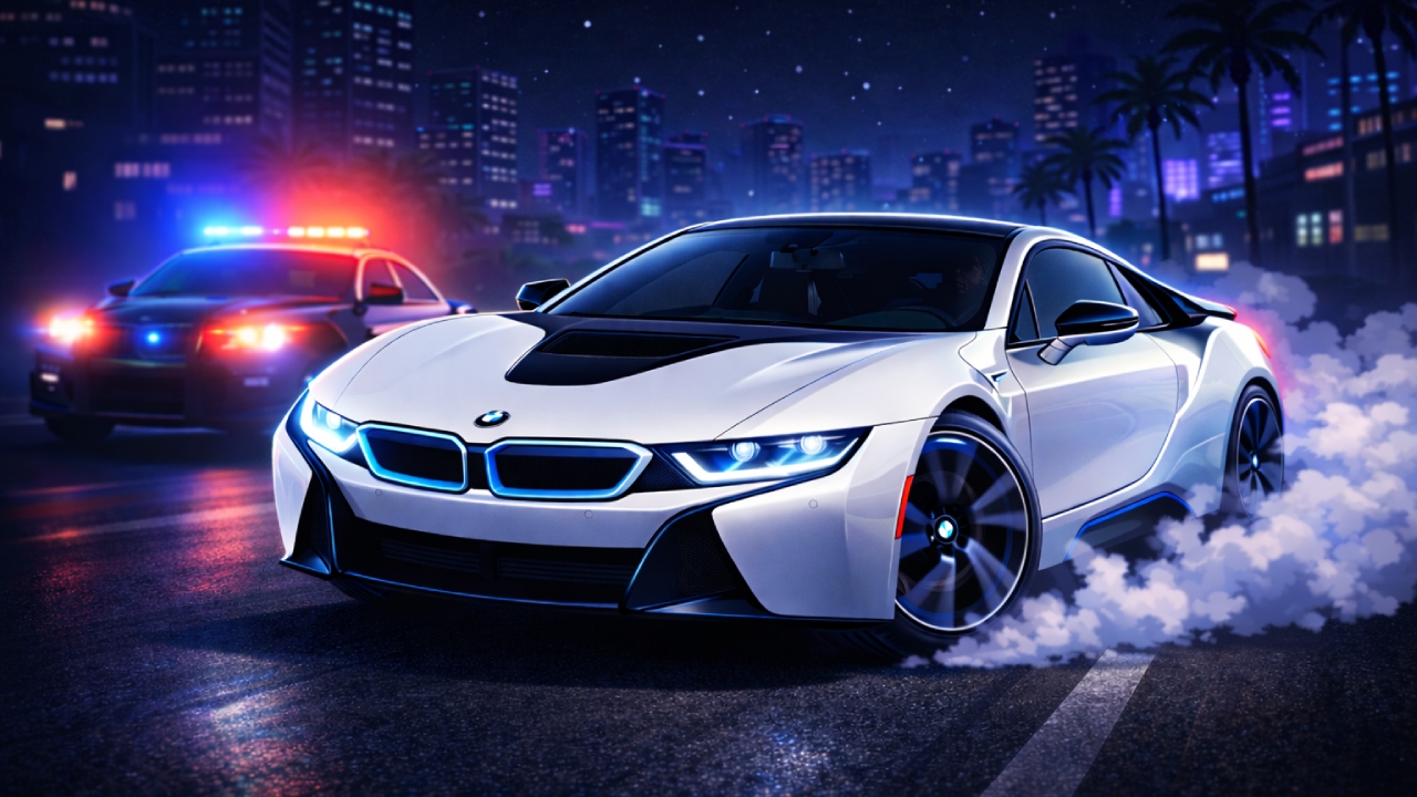 i8 City Driver gameplay artwork