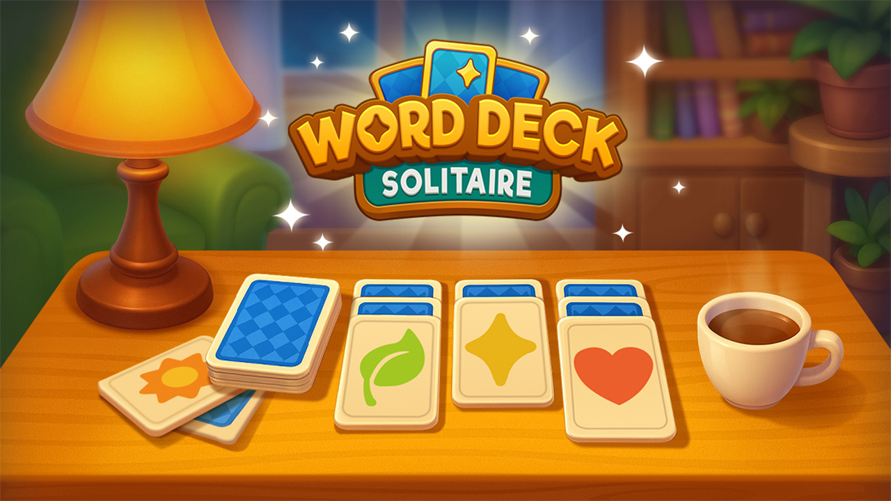 Word Deck Solitaire gameplay artwork